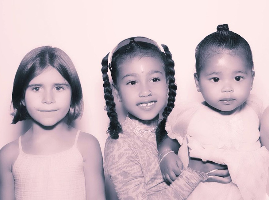 True Thompson, North West, Penelope Disick, Instagram